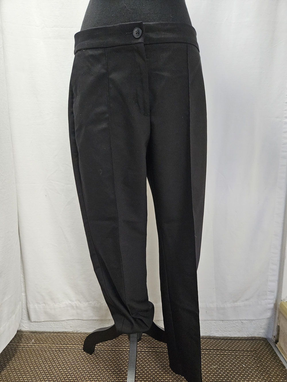Express Stretch Ankle High Rise Black Pants 10R